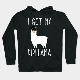 I Got My Dipllama Graduation Hoodie